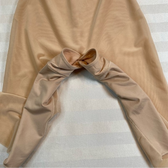 Popilush Lace Corset V Neck Shapewear Tummy Control Midi Dress Sz XS - Picture 13 of 15